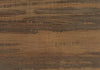 47" Brown Industrial-Style L-Shaped Writing Desk with Open Shelves