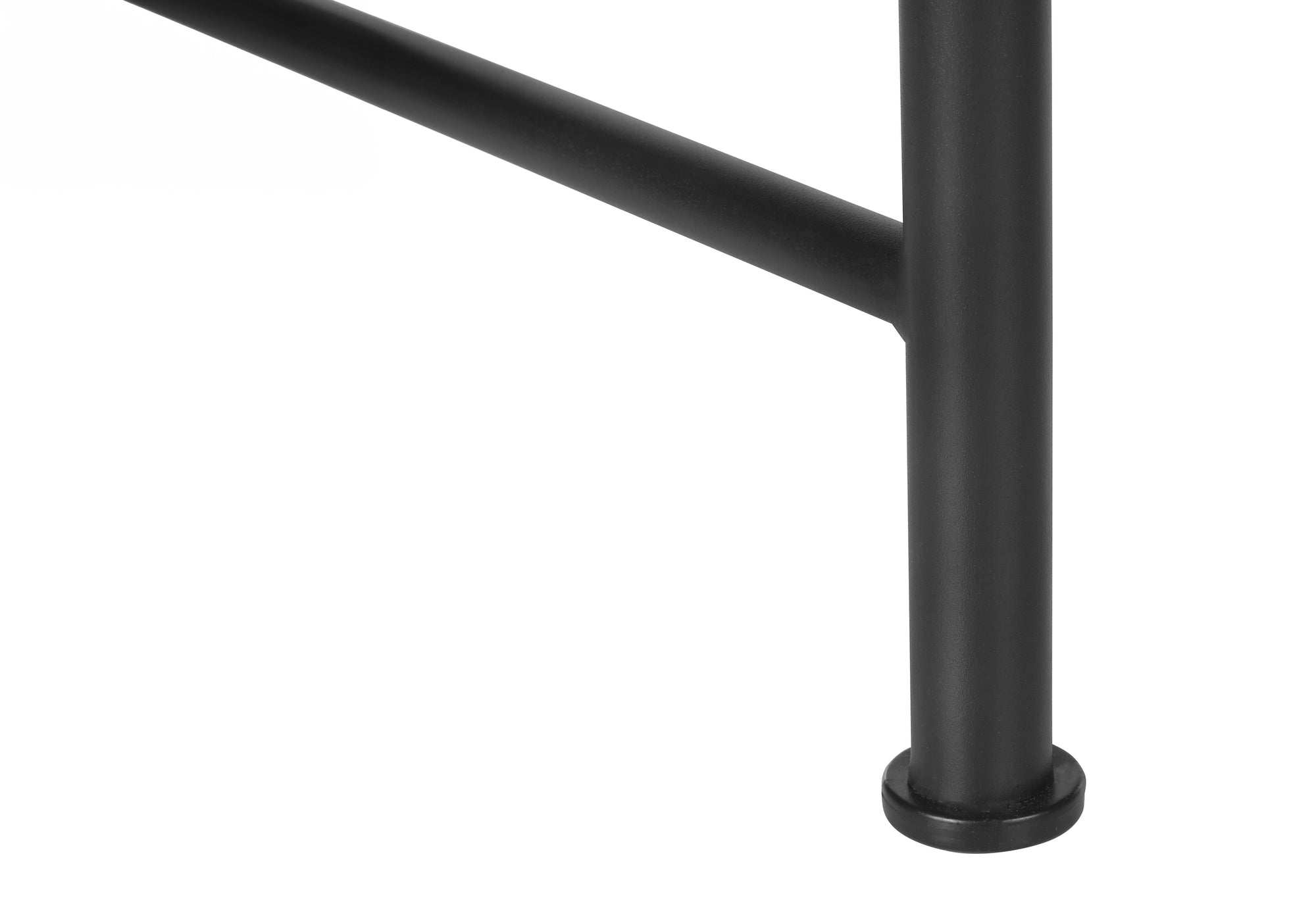 Cherry Wood 47" Industrial-Style Contemporary Computer Desk with Storage