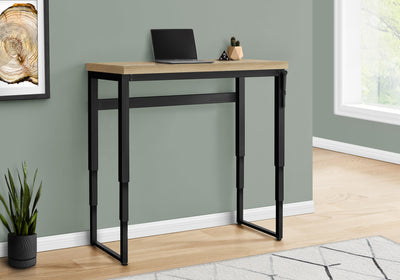 Adjustable Height 47" Natural Home Office Desk