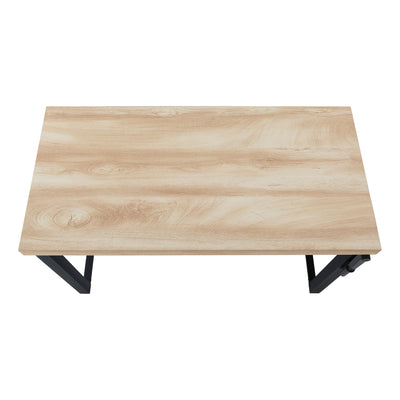 Adjustable Height 47" Natural Home Office Desk