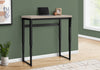Taupe Adjustable Height 47" Home Office Desk