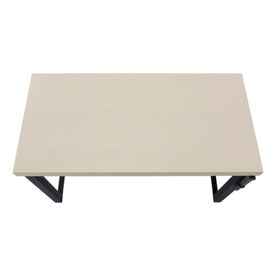 Taupe Adjustable Height 47" Home Office Desk