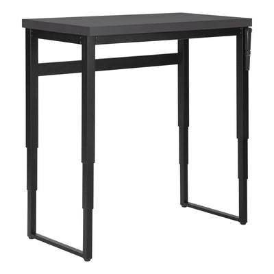 Adjustable Height 47" Grey Home Office Desk