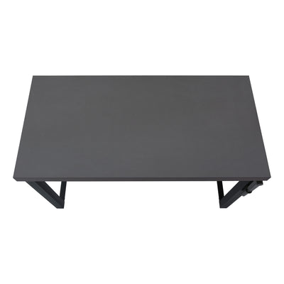 Adjustable Height 47" Grey Home Office Desk