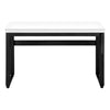 White Adjustable Height 47" Home Office Desk