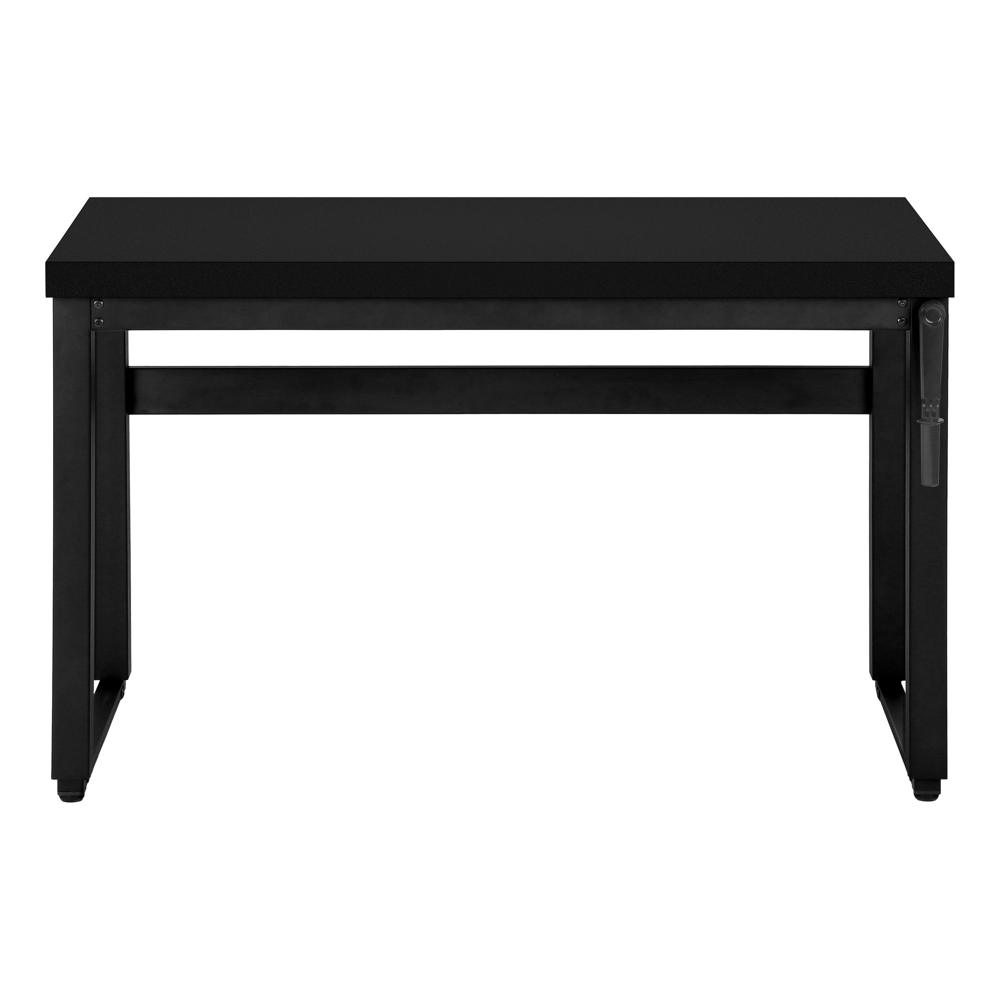 Black Adjustable Height 47" Home Office Desk