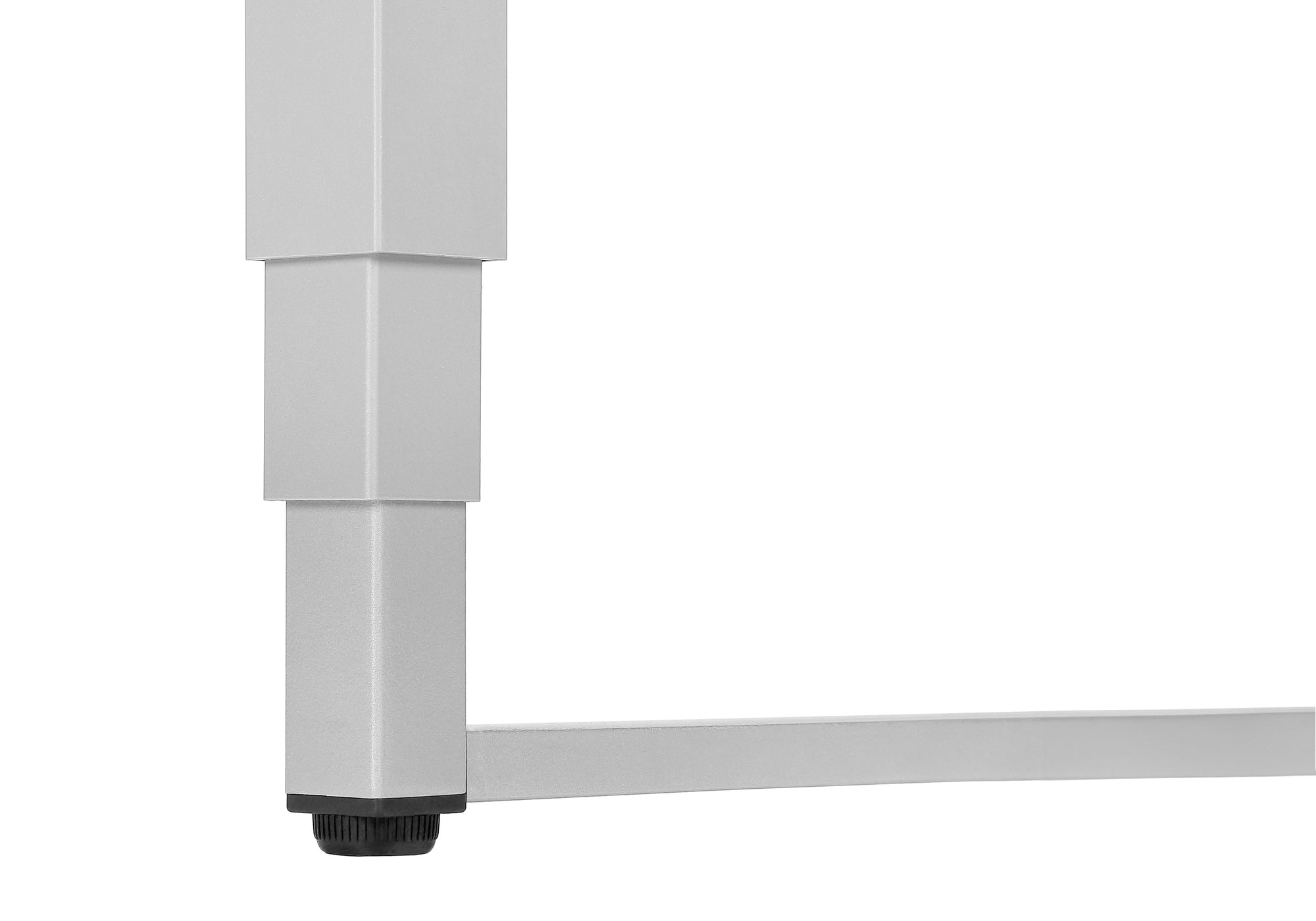 White Adjustable Height 47" Home Office Desk