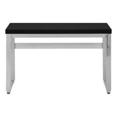 Black and Grey Adjustable Height 47" Home Office Desk