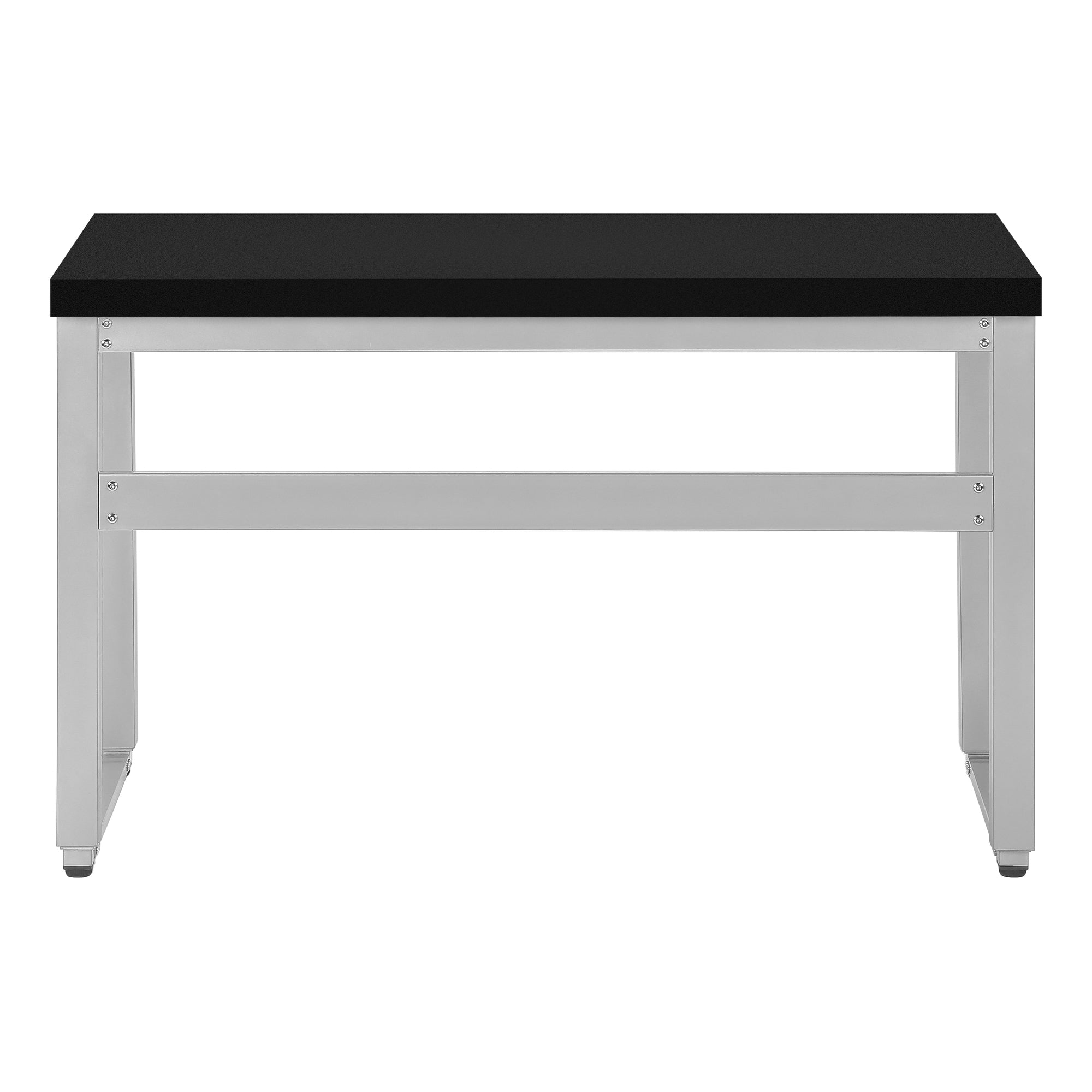Black and Grey Adjustable Height 47" Home Office Desk