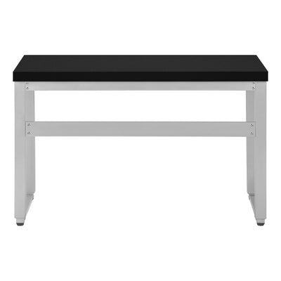 Black and Grey Adjustable Height 47" Home Office Desk