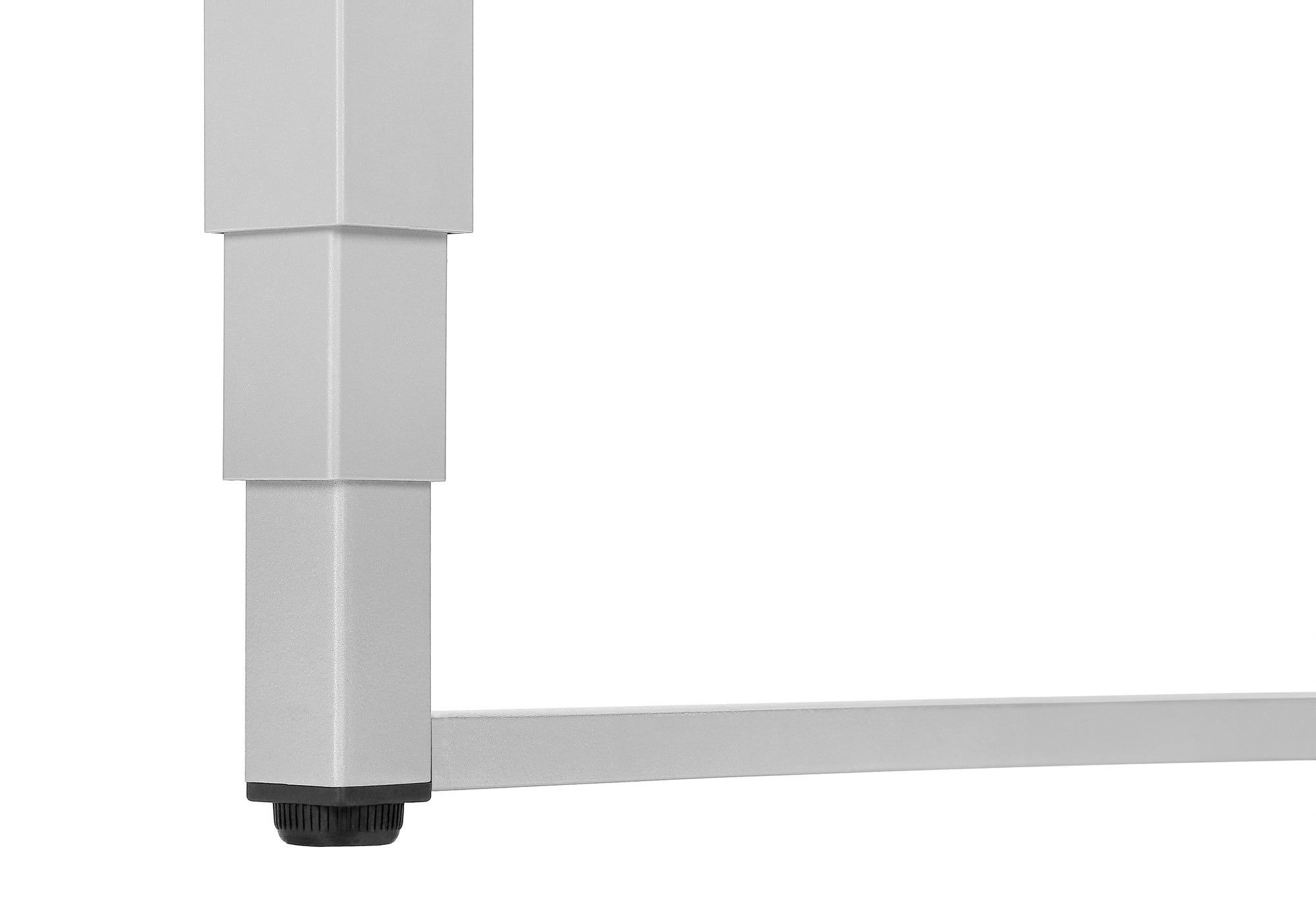 Black and Grey Adjustable Height 47" Home Office Desk