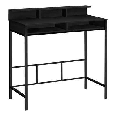 Black Standing Height 47" Computer Workstation