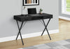 Black 42" Trestle Workstation with Storage