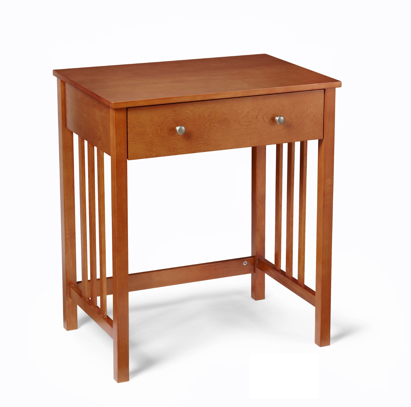 Mission style computer desk with keyboard tray deals