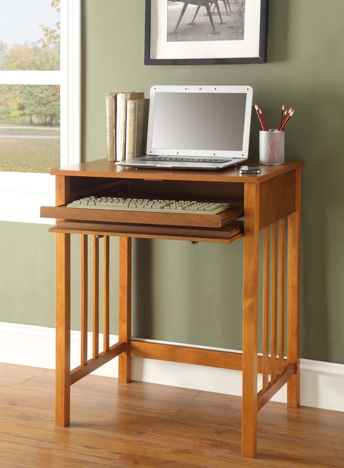 Office desk with keyboard drawer deals