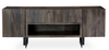 Solid Mango Wood 72" Contemporary Storage Credenza