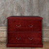 Prestige Collection Premium 36" Locking Lateral File in Hand-Rubbed Mahogany