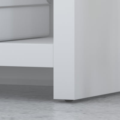 32" Modern Premium White Bookcase