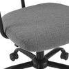 Gray Modern Office Chair with Looped Arms