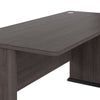 60" Rugged Modern Office Desk in Storm Gray