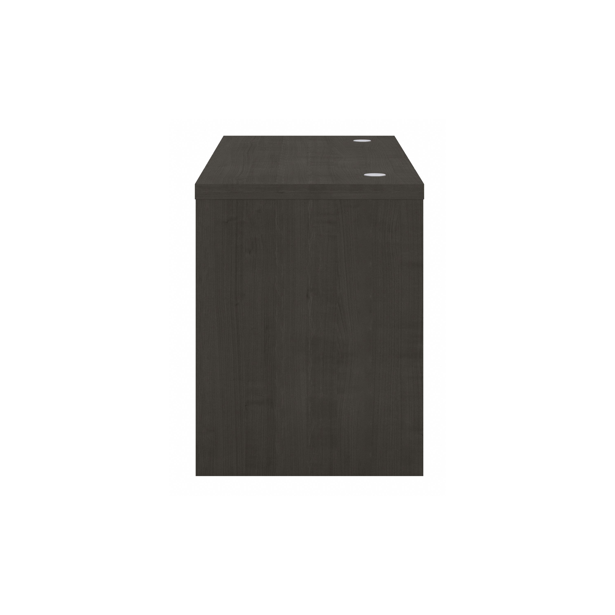 60" Modern Narrow Office Desk in Charcoal Maple