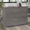 Platinum Gray 60" x 72" Reversible L-shaped Desk