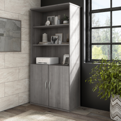 Platinum Gray 60" x 72" Reversible L-shaped Desk
