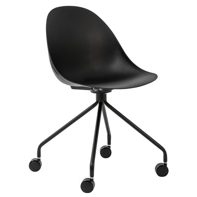 Minimalist Office Chair in Black