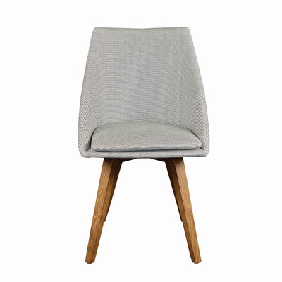 Cozy White Padded Guest or Conference Chairs (Set of 2)