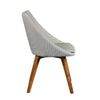 Cozy White Padded Guest or Conference Chairs (Set of 2)