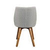Cozy White Padded Guest or Conference Chairs (Set of 2)