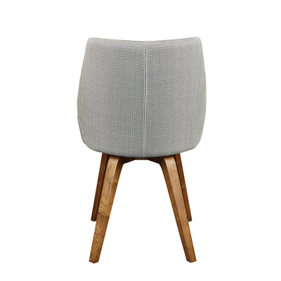 Cozy White Padded Guest or Conference Chairs (Set of 2)