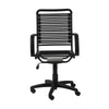 Modern Black Office Chair with Bungee Supports