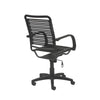 Modern Black Office Chair with Bungee Supports