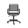Black Mid Back Bungee Office Chair