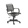 Black Mid Back Bungee Office Chair
