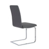Sophisticated Black Leatherette Guest or Conference Chair (Set of 2)