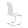 Extra Tall White Leatherette Guest or Conference Chair (Set of 4)