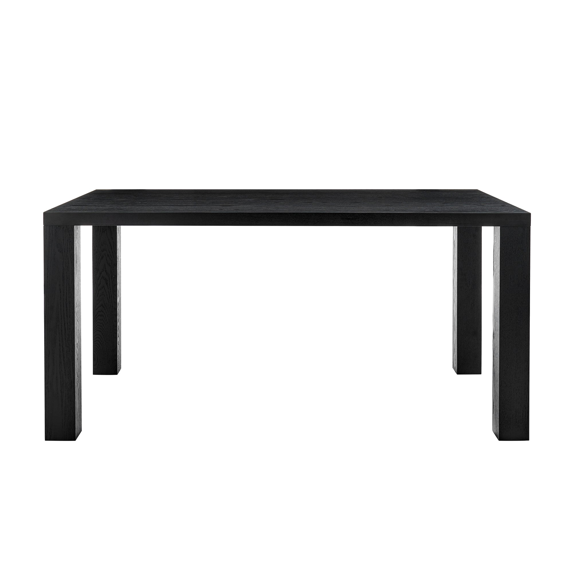 63" Lightweight Black Modern Conference Table