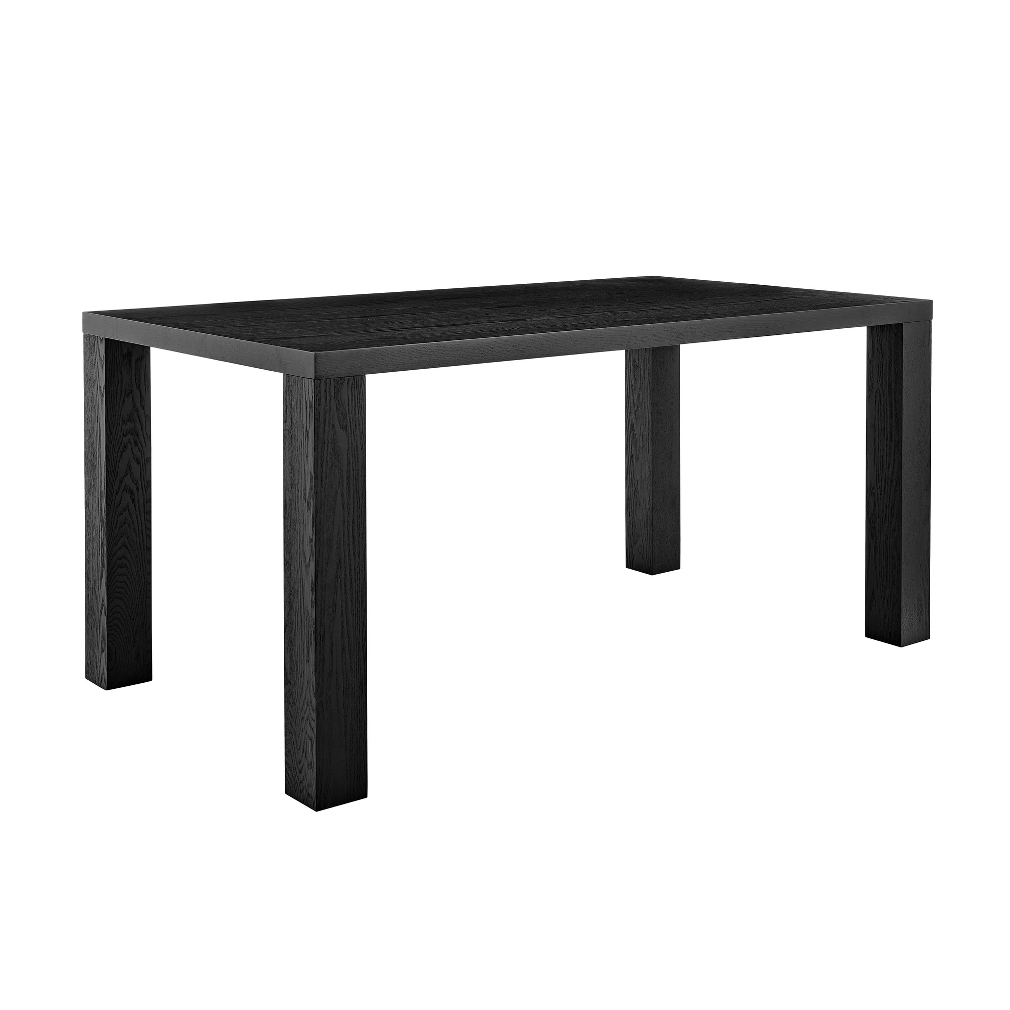 63" Lightweight Black Modern Conference Table