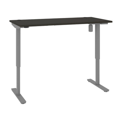 72" Deep Gray Electric Adjustable Desk