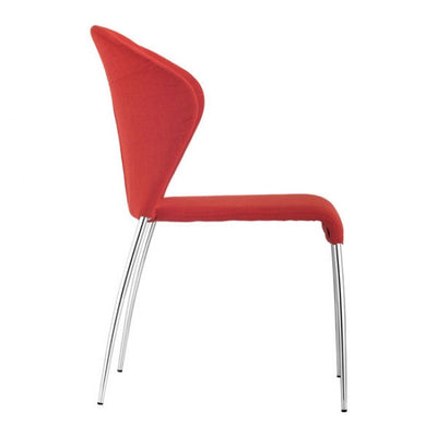 Tangerine Winged Guest or Conference Chair (Set of 2)