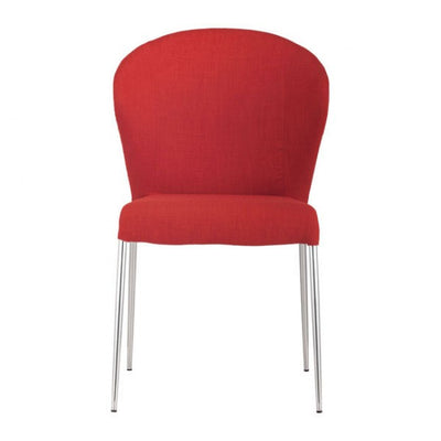 Tangerine Winged Guest or Conference Chair (Set of 2)