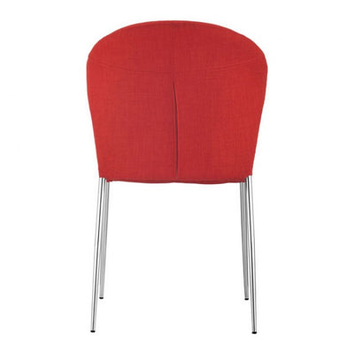 Tangerine Winged Guest or Conference Chair (Set of 2)