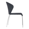 Graphite Guest or Conference Chair w/ Curved Back (Set of 4)