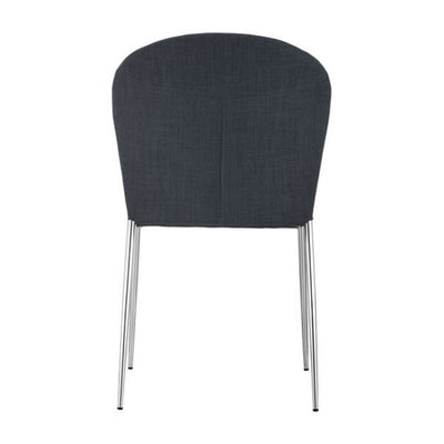 Graphite Guest or Conference Chair w/ Curved Back (Set of 4)