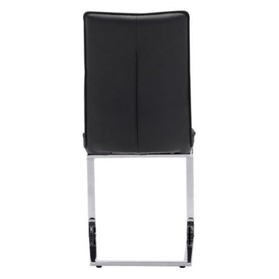Sleek Black Guest or Conference Chair (Set of 2)