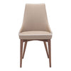 Classic Beige Wingback Guest or Conference Chair (Set of 2)