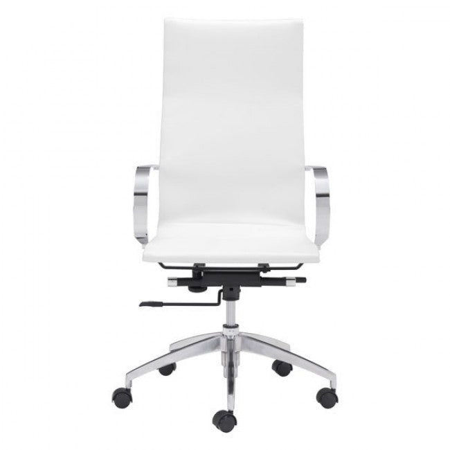White High-Back Ergonomic Office Chair