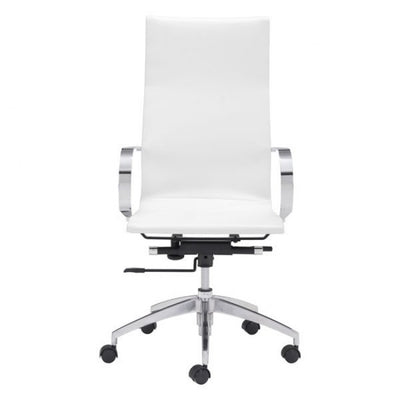 White High-Back Ergonomic Office Chair